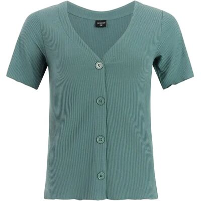 Damesvest Protest Oval Vert XS Damesvest Protest Oval Vert XS