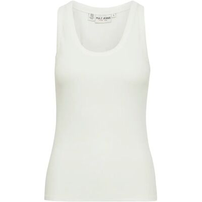 Damestanktop Pulz Jeans Allesia Blanc L Damestanktop Pulz Jeans Allesia Blanc L