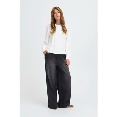 Vrouwenblouse Pulz Jeans Willie Blanc L Vrouwenblouse Pulz Jeans Willie Blanc L