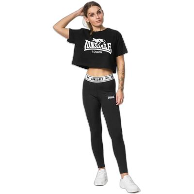 Dames-T-shirt Lonsdale Gutch Common Noir L Dames-T-shirt Lonsdale Gutch Common Noir L