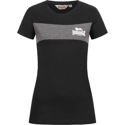 Dames-T-shirt Lonsdale Dawmere Noir S Dames-T-shirt Lonsdale Dawmere Noir S