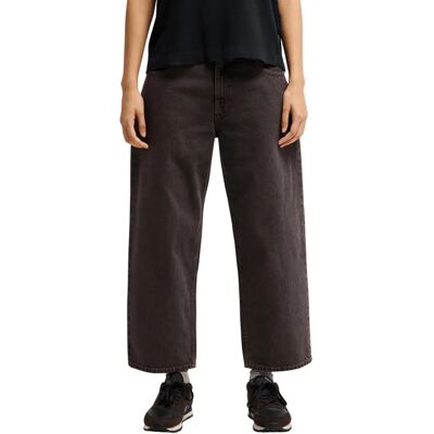 Dames Wide Leg Jeans Quiksilver Qsw Noir 26 Dames Wide Leg Jeans Quiksilver Qsw Noir 26