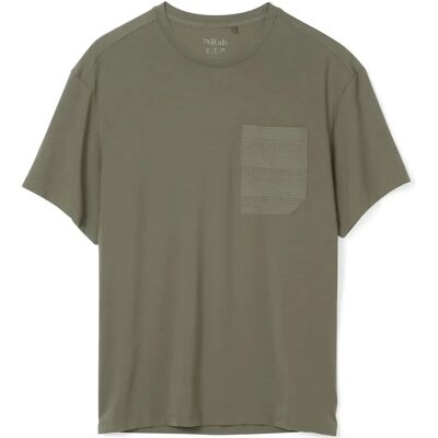 T-shirt met zak Rab Rivelin Vert XL T-shirt met zak Rab Rivelin Vert XL