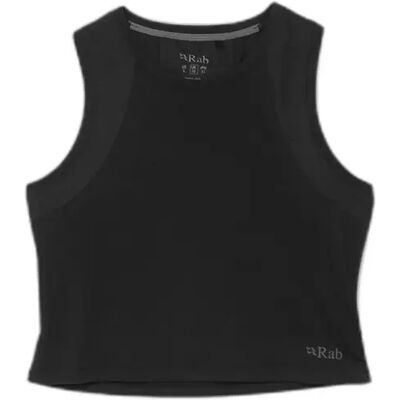 Korte damestanktop Rab Rivelin Noir L Korte damestanktop Rab Rivelin Noir L