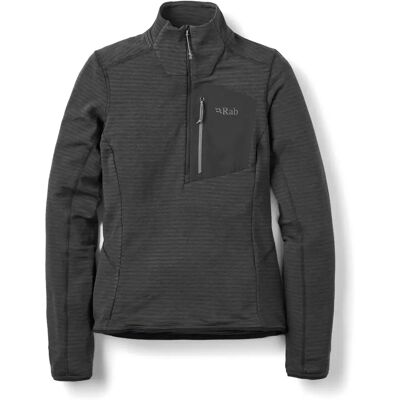 Damesfleece 1/2 rits Rab Ascendor Light Noir L Damesfleece 1/2 rits Rab Ascendor Light Noir L