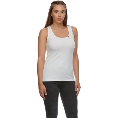 Damestanktop Ragwear Floukia Blanc XL Damestanktop Ragwear Floukia Blanc XL