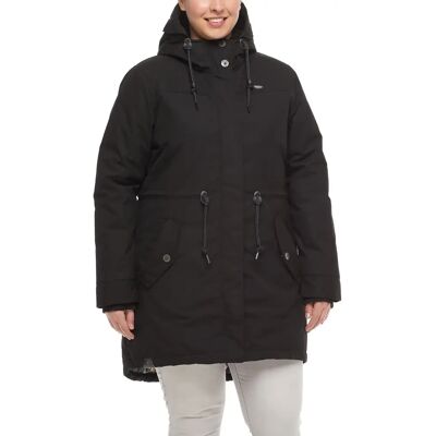 Damesparka Ragwear Elba B Plus Noir 48 Damesparka Ragwear Elba B Plus Noir 48
