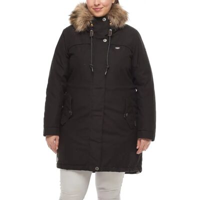 Damesparka Ragwear Tawny Plus Noir 44 Damesparka Ragwear Tawny Plus Noir 44