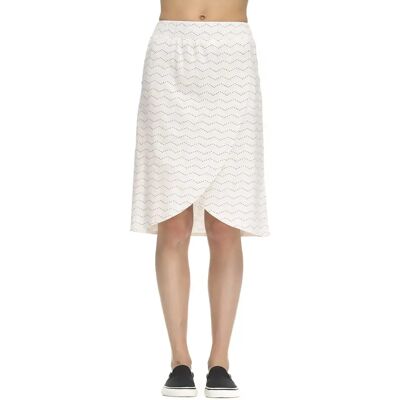 Vrouwenrok Ragwear Nailit Zig Zag Blanc XL Vrouwenrok Ragwear Nailit Zig Zag Blanc XL