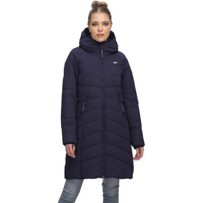 Lange Doudoune Lange Doudoune vrouw Ragwear Dizzie Bleu XS Lange Doudoune Lange Doudoune vrouw Ragwear Dizzie Bleu XS