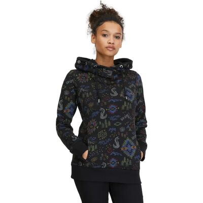 Damescapuchon met opdruk Ragwear Grisell Noir 3XL Damescapuchon met opdruk Ragwear Grisell Noir 3XL