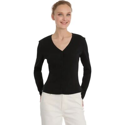 Damesvest Ragwear Nomera Noir S Damesvest Ragwear Nomera Noir S
