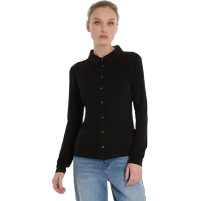 Dameshemd Ragwear Pagee Noir 2XL Dameshemd Ragwear Pagee Noir 2XL