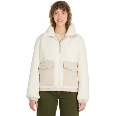 Damesfleece Ragwear Arctika Blanc XL Damesfleece Ragwear Arctika Blanc XL