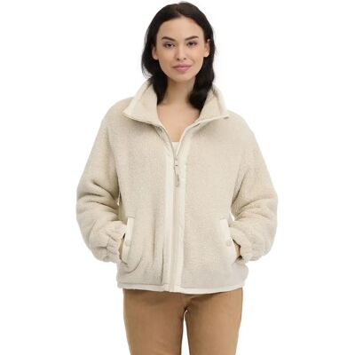 Damesfleece Ragwear Nordicka Blanc M Damesfleece Ragwear Nordicka Blanc M