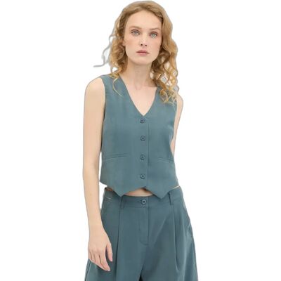 Dames kostuumvest Ragwear Shafron Gris S Dames kostuumvest Ragwear Shafron Gris S