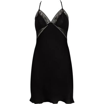 Nachtjapon van een vrouw Selmark Aurum Noir XL Nachtjapon van een vrouw Selmark Aurum Noir XL