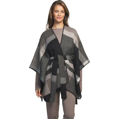 Damesponcho Selmark Complementos Romantica Noir TU Damesponcho Selmark Complementos Romantica Noir TU