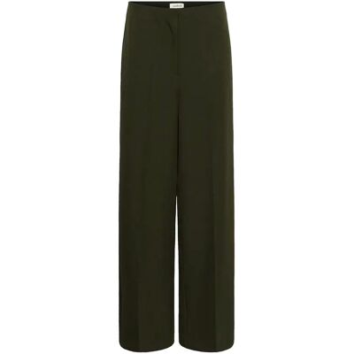 Pantalon voor dames Soaked in Luxury SLLilSLLilu Corinne Gris L Pantalon voor dames Soaked in Luxury SLLilSLLilu Corinne Gris L
