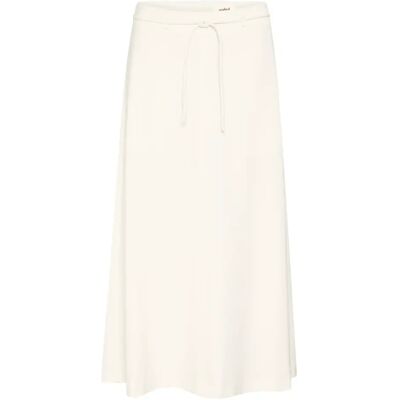 Vrouwenrok Soaked in Luxury Malika Midi Blanc L Vrouwenrok Soaked in Luxury Malika Midi Blanc L
