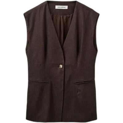 Dames kostuumvest Sofie Schnoor Wallissw Marron 42 Dames kostuumvest Sofie Schnoor Wallissw Marron 42