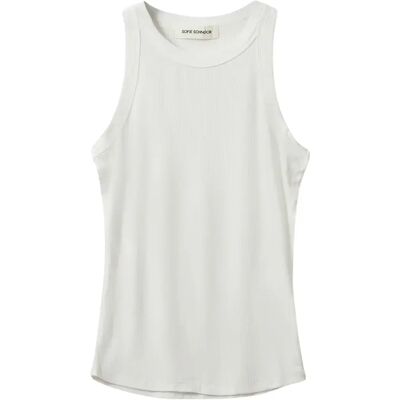 Damestanktop Sofie Schnoor Julliesw Blanc XL Damestanktop Sofie Schnoor Julliesw Blanc XL