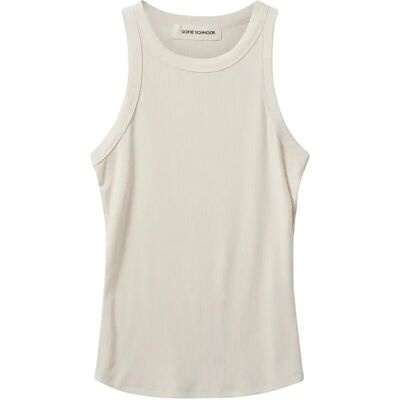 Damestanktop Sofie Schnoor Julliesw Blanc S Damestanktop Sofie Schnoor Julliesw Blanc S