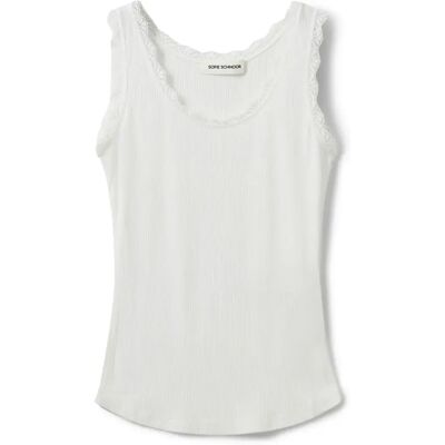 Damestanktop Sofie Schnoor Ulrikkesw Blanc XS Damestanktop Sofie Schnoor Ulrikkesw Blanc XS