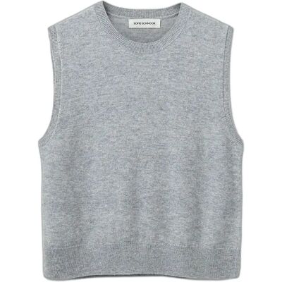 Dames kostuumvest Sofie Schnoor Karlisw Gris L Dames kostuumvest Sofie Schnoor Karlisw Gris L