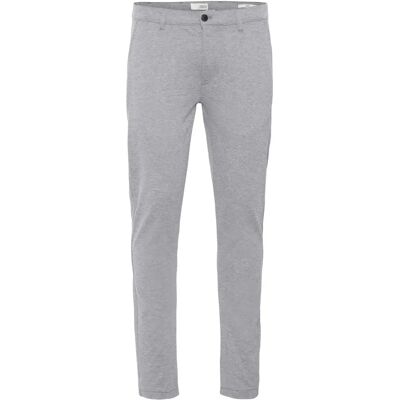 Solid SDave Joggingbroek - Casual Stijl, Polyester Mengsel, Elastaan, Grijs Melange - Joggings Solid SDave Joggingbroek - Casual Stijl, Polyester Mengsel, Elastaan, Grijs Melange - Joggings