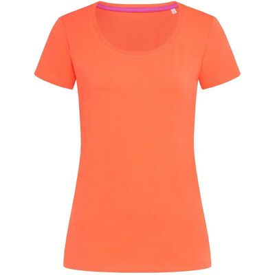 Dames-T-shirt Stedman Claire Orange S Dames-T-shirt Stedman Claire Orange S