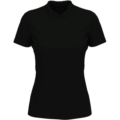 Damespolo Stedman Lux Noir S Damespolo Stedman Lux Noir S