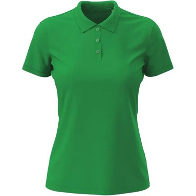 Damespolo Stedman Lux Vert 2XL Damespolo Stedman Lux Vert 2XL