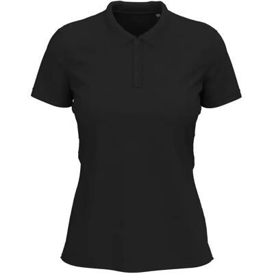 Damespolo Stedman Stretch Noir XL Damespolo Stedman Stretch Noir XL