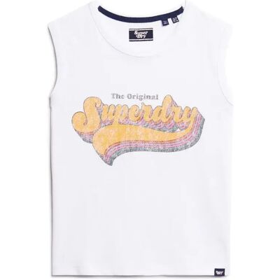 Damestanktop Superdry Blanc M Damestanktop Superdry Blanc M
