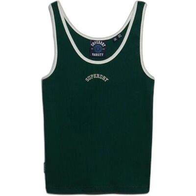 Damestanktop Superdry Essential Vert M Damestanktop Superdry Essential Vert M