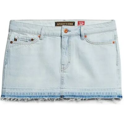 Korte spijkerrok voor dames Superdry Bleu 30 Korte spijkerrok voor dames Superdry Bleu 30