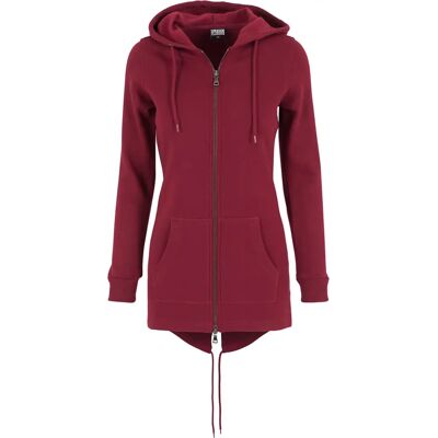 Urban Classics Damesparka Urban Classic sweat Rouge XS Urban Classics Damesparka Urban Classic sweat Rouge XS
