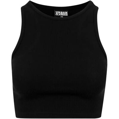 Urban Classics Gewas top vrouw Urban Classic Rib Noir XS Urban Classics Gewas top vrouw Urban Classic Rib Noir XS