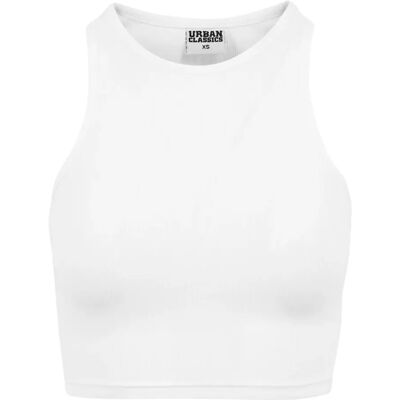 Urban Classics Gewas top vrouw Urban Classic Rib Blanc L Urban Classics Gewas top vrouw Urban Classic Rib Blanc L