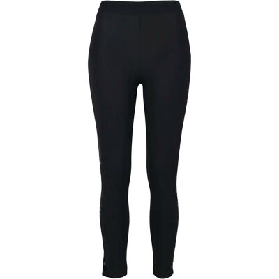 Urban Classics Leggings vrouw Stedelijk Klassiek Gestreept kant Noir M Urban Classics Leggings vrouw Stedelijk Klassiek Gestreept kant Noir M