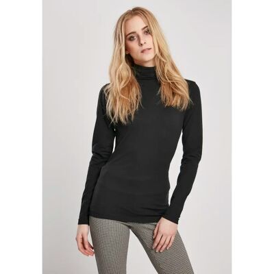 Dames col roulé Urban Classics basic Noir S Dames col roulé Urban Classics basic Noir S