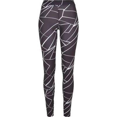 Legging vrouw Urban Classics aop Noir M Legging vrouw Urban Classics aop Noir M