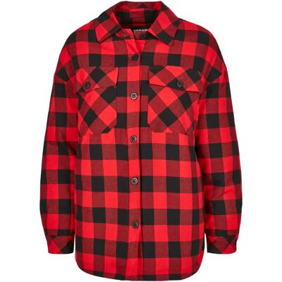 Flanellen hemd met veters Urban Classics Noir M Flanellen hemd met veters Urban Classics Noir M