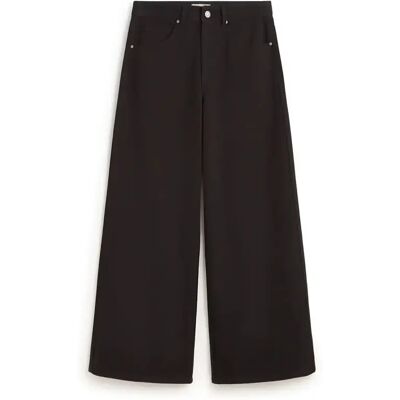 Dames Wide Leg Jeans Thinking Mu Hedda Noir 44 Dames Wide Leg Jeans Thinking Mu Hedda Noir 44