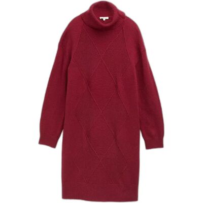 Dames Trui Jurk met Col Tom Tailor Rouge 44 Dames Trui Jurk met Col Tom Tailor Rouge 44