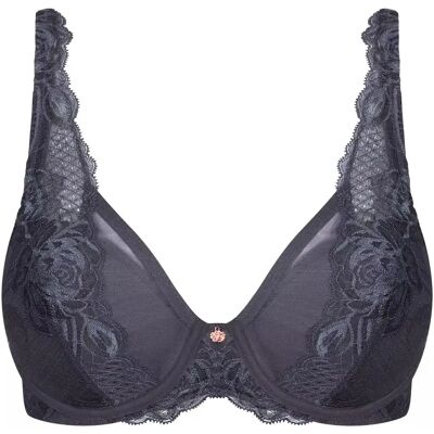 Vrouwenbeha Triumph Wild Peony Florale WP Gris 110C Vrouwenbeha Triumph Wild Peony Florale WP Gris 110C
