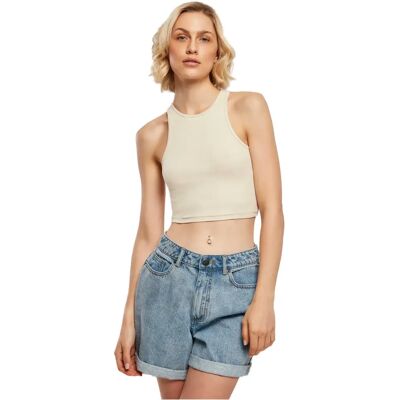 Damestop Urban Classics Cropped GT Blanc 4XL Damestop Urban Classics Cropped GT Blanc 4XL
