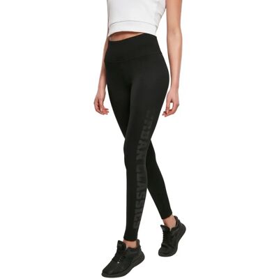Legging hoge taille vrouw Urban Classics Noir S Legging hoge taille vrouw Urban Classics Noir S