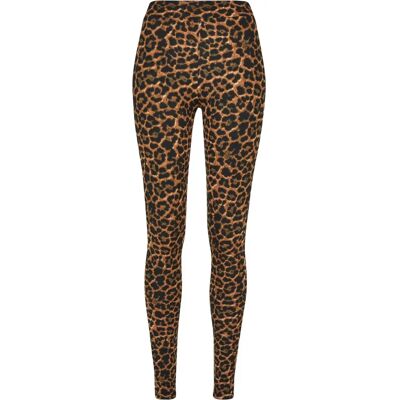 Dames legging Urban Classics Soft AOP Marron L Dames legging Urban Classics Soft AOP Marron L